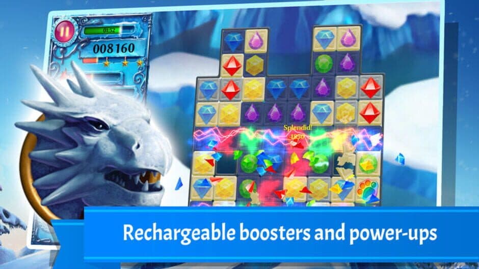 Snow Jewels Puzzle screenshot 3