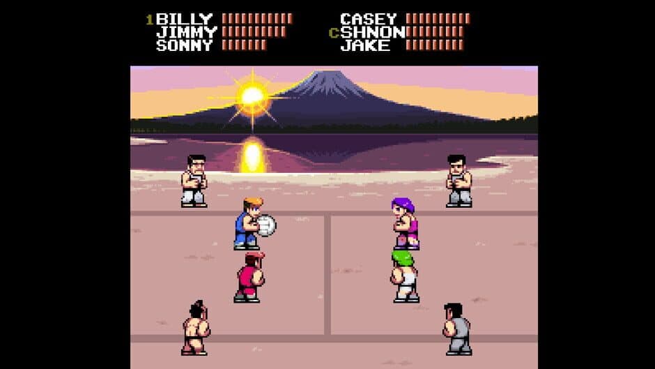 Double Dragon Dodgeball screenshot 1