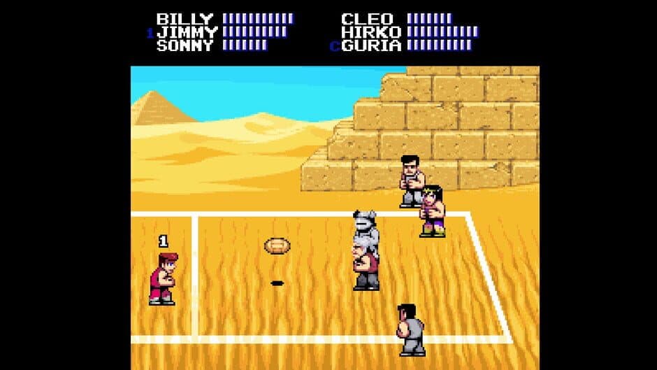 Double Dragon Dodgeball screenshot 4