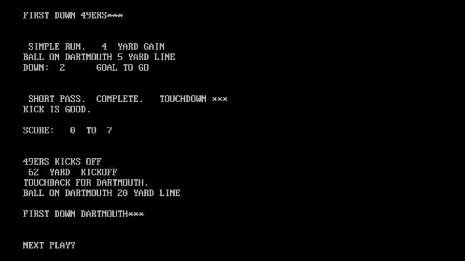 Dartmouth Championship Football screenshot 2