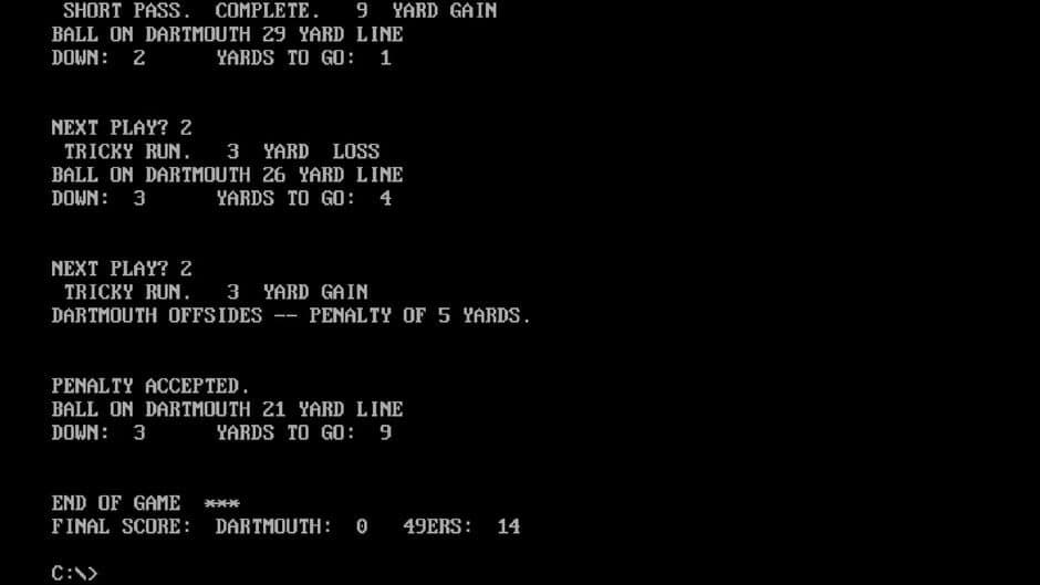 Dartmouth Championship Football screenshot 3