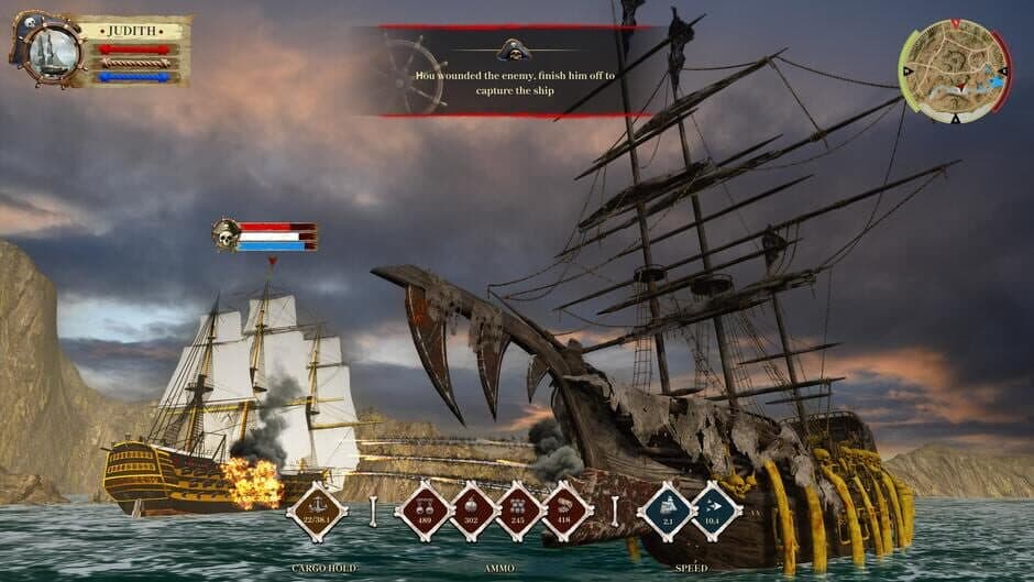Pirate Simulator: Corsair Skull & Sails screenshot 3