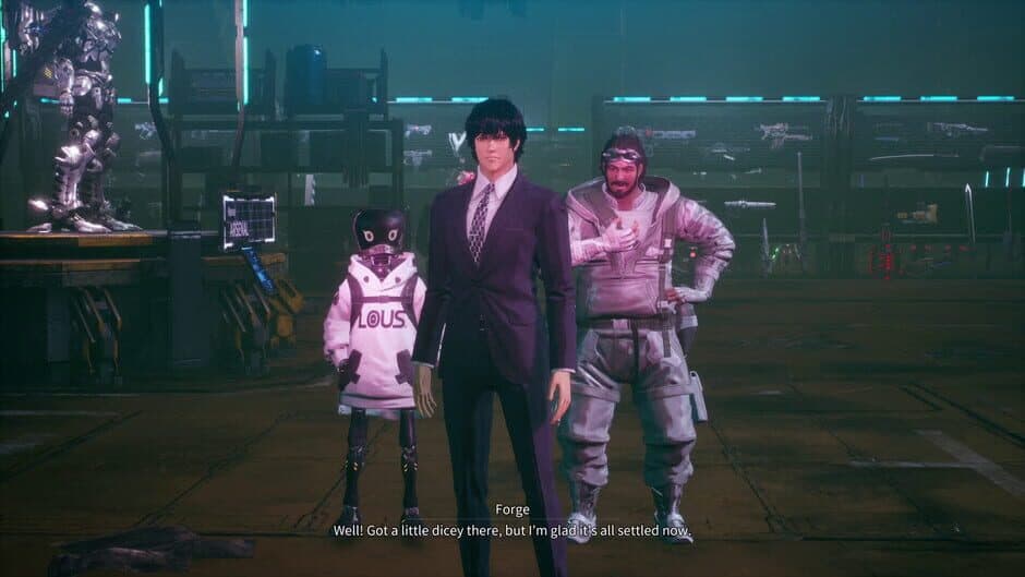 Daemon x Machina: Titanic Scion - Free Formal Suit Outfit screenshot 1