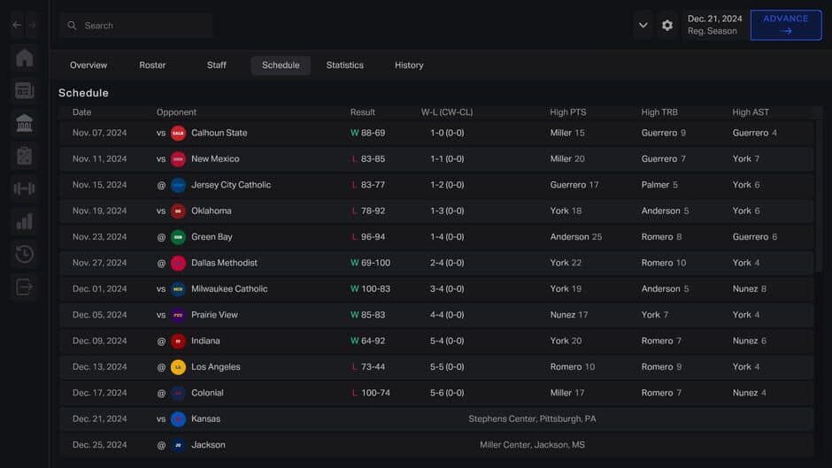 Campus Legends College Basketball screenshot 5