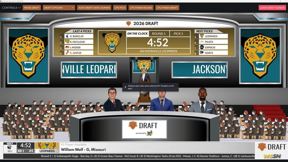 Draft Day Sports: Pro Football 26 screenshot 3