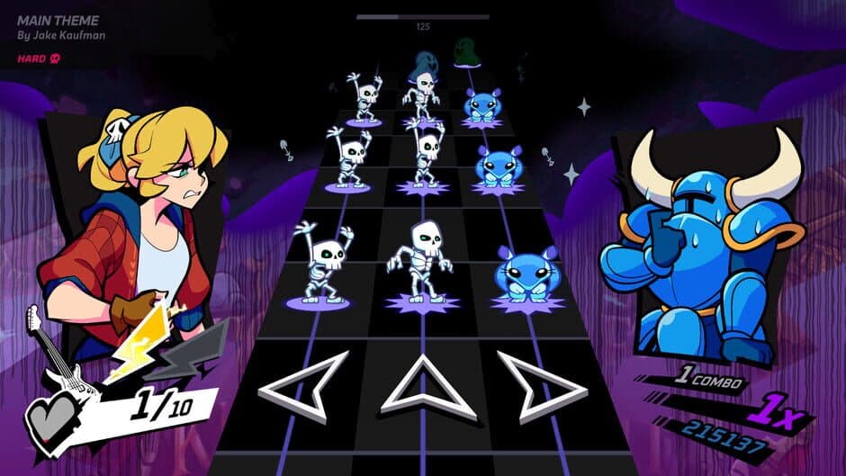 Rift of the NecroDancer: Shovel Knight - "Main Theme" - Jake Kaufman screenshot 2