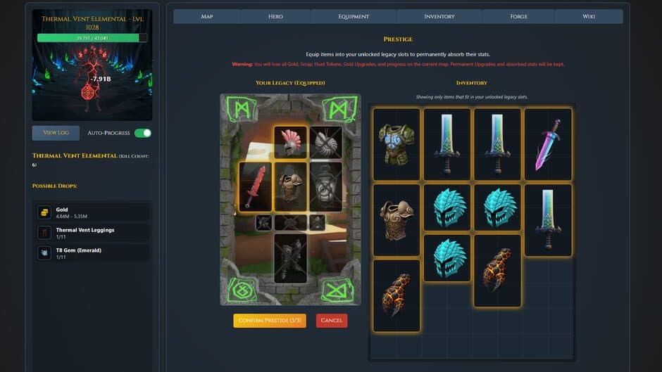 Idle looter screenshot 2