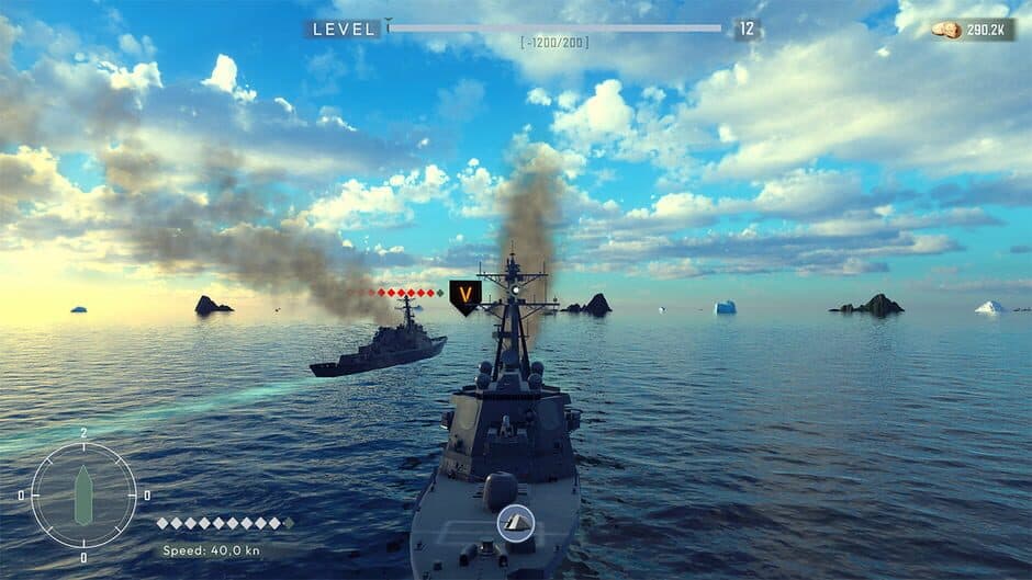 Sea Power Naval Battle Combat screenshot 6