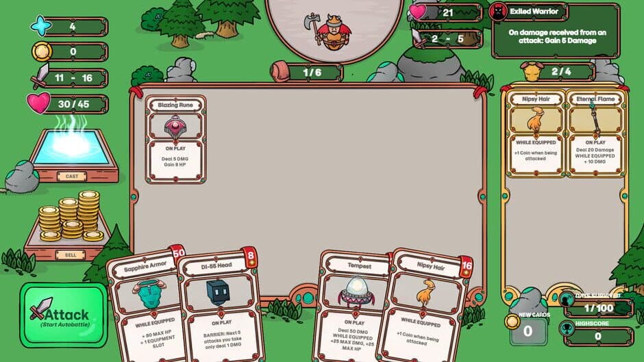 Runewood: Hundred Nights screenshot 1