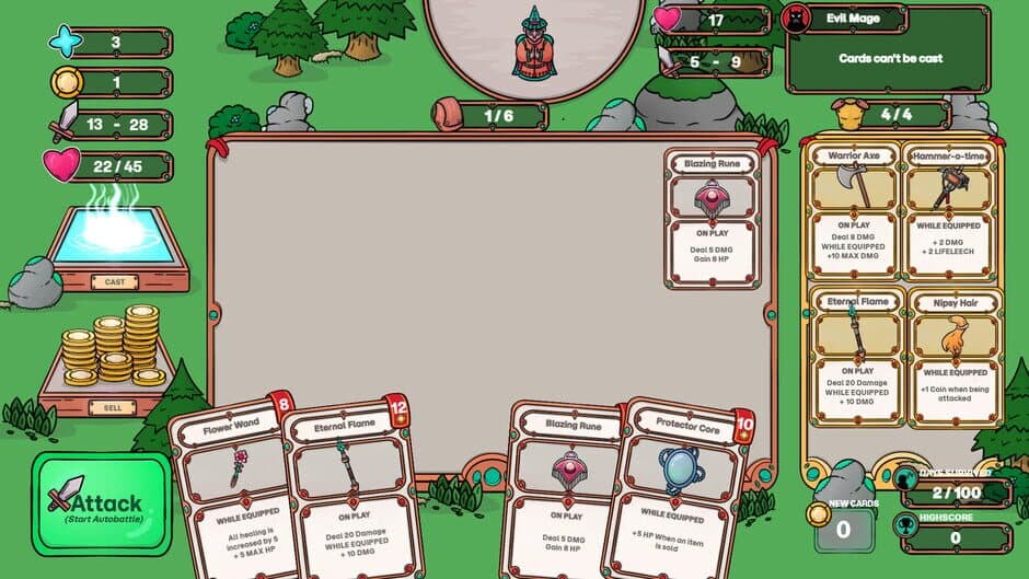 Runewood: Hundred Nights screenshot 3