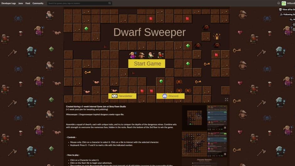Dwarf Sweeper screenshot 1