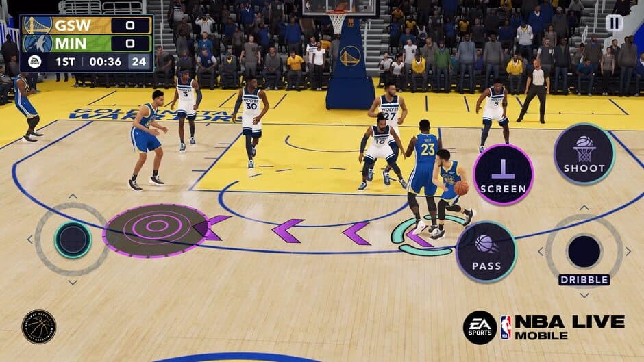 NBA Live Mobile screenshot 3