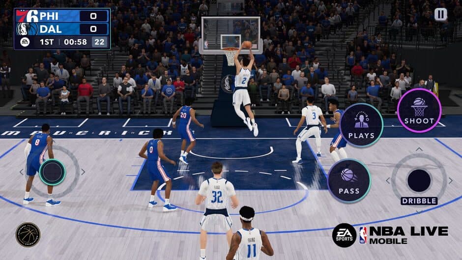 NBA Live Mobile screenshot 1