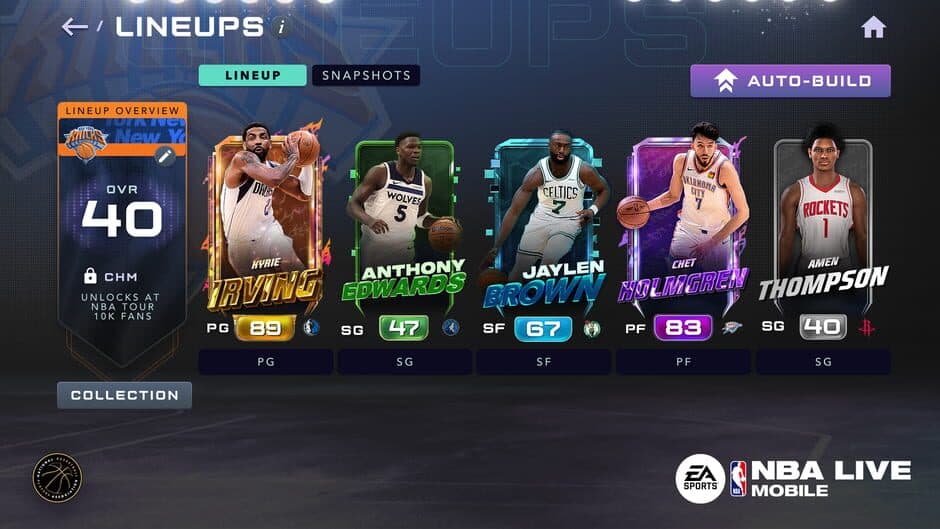 NBA Live Mobile screenshot 2