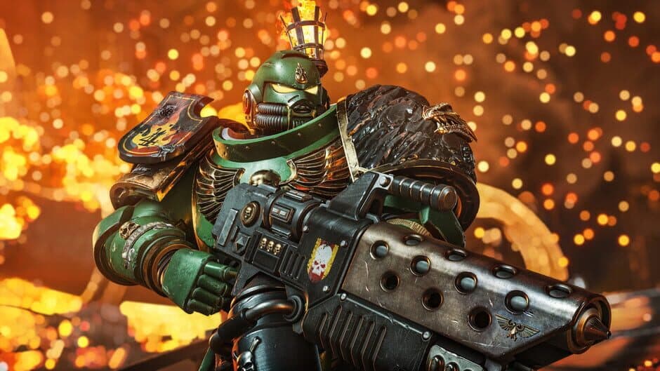 Warhammer 40,000: Space Marine II: Salamanders Cosmetic Pack screenshot 1