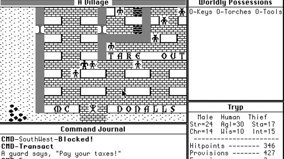 Ultima II: The Revenge of the Enchantress screenshot 1