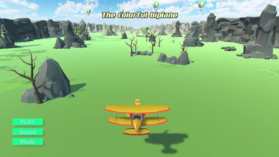 The Colorful Biplane screenshot 5