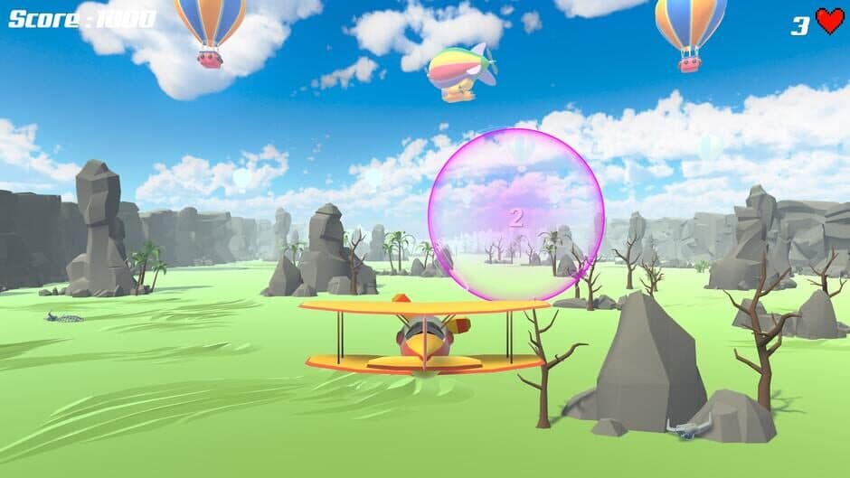 The Colorful Biplane screenshot 2