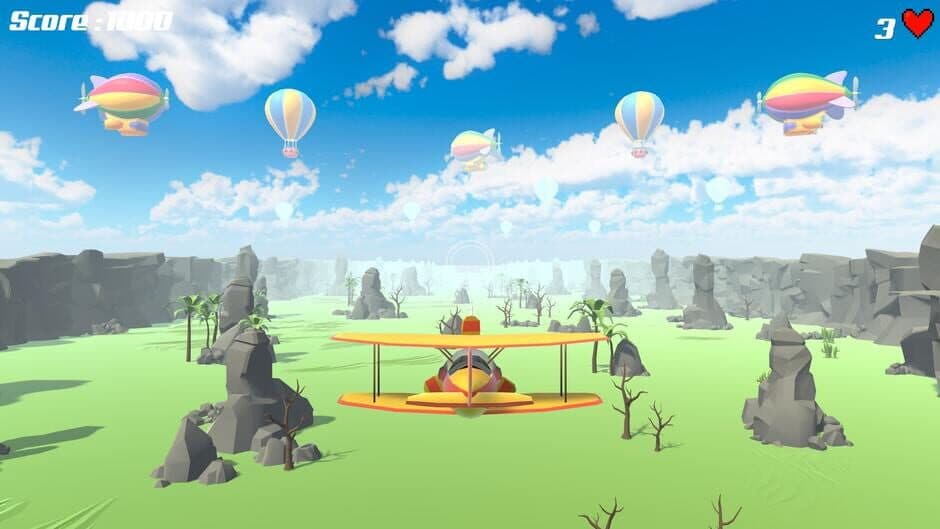 The Colorful Biplane screenshot 3