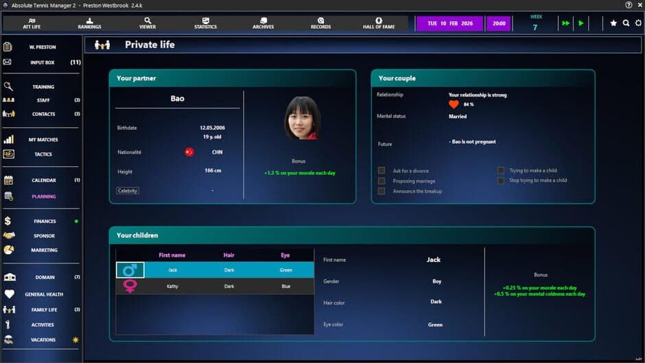 Absolute Tennis Manager 2 screenshot 5