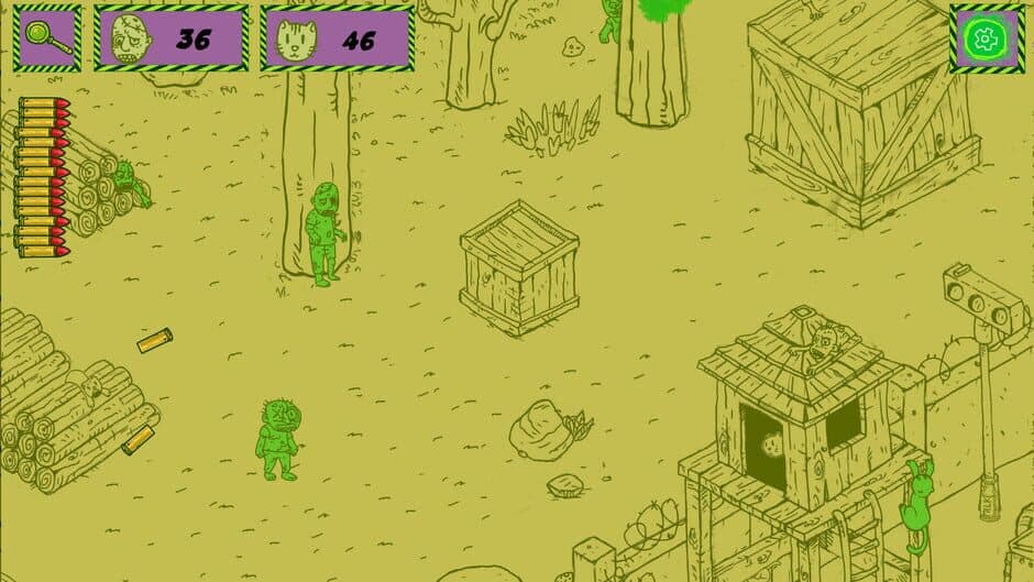Hidden Cats vs. Zombies 2 screenshot 1