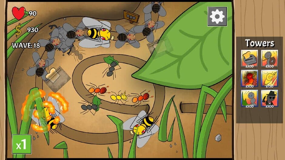 Hivefront TD screenshot 1