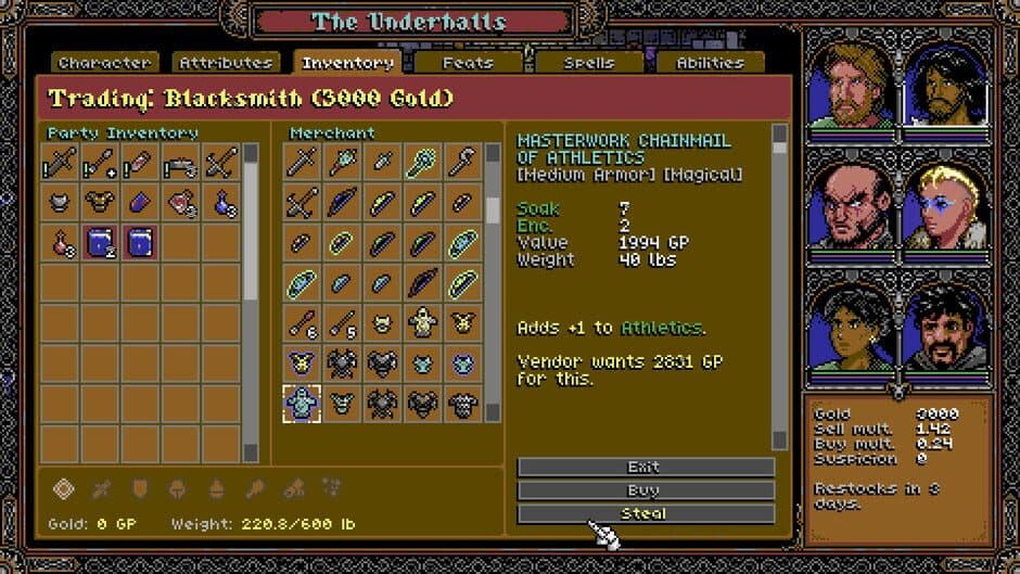 Skald: Against the Black Priory - Deluxe Edition screenshot 6