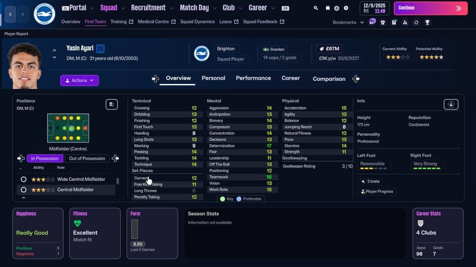 Football Manager 26 Touch screenshot 5