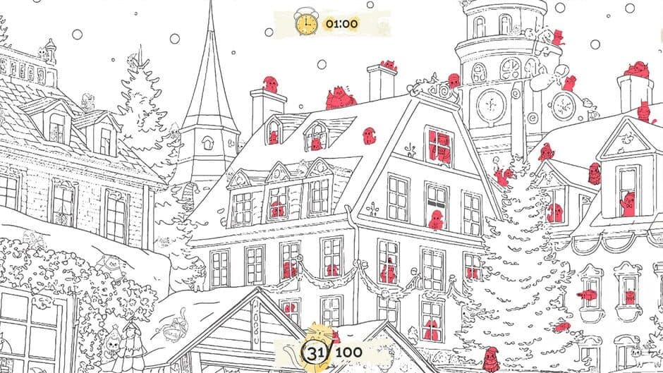 Hidden Cats on Christmas screenshot 2