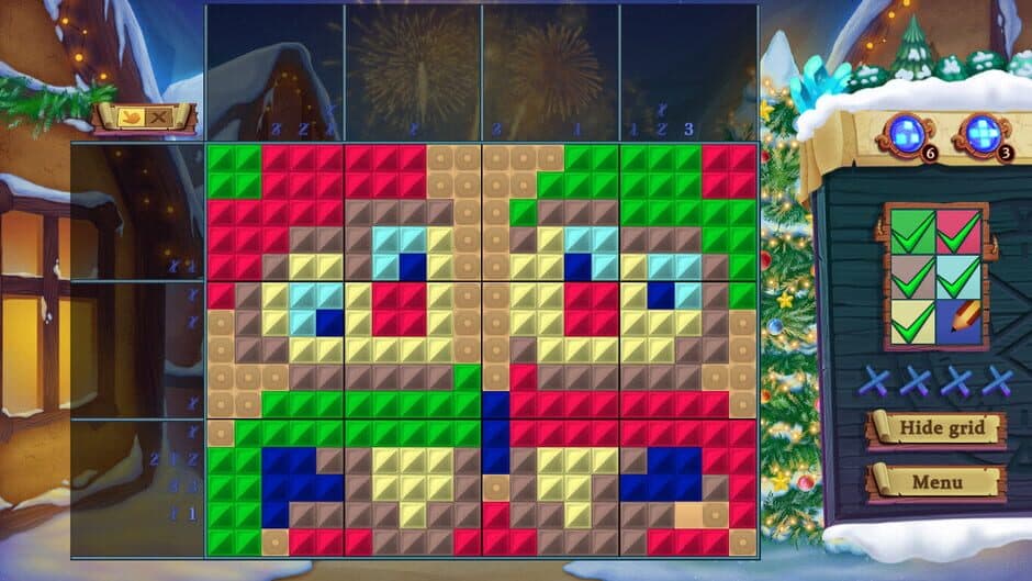 Adventure Mosaics: Winter Holidays screenshot 6