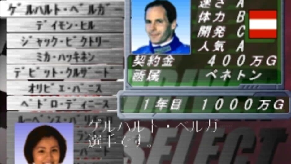 F-1 Grand Prix 1996: Team Unei Simulation screenshot 5