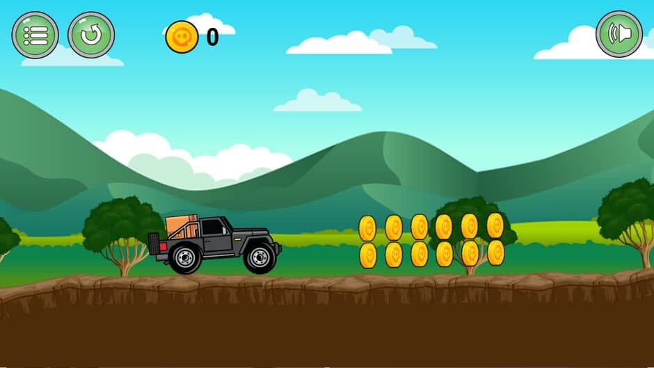 Cargo Jeep Racing screenshot 1