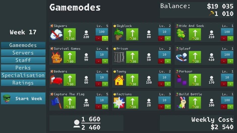 Cube Game Server Boss screenshot 1