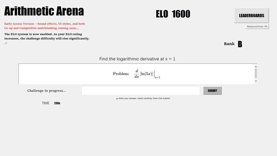 Arithmetic Arena screenshot 3
