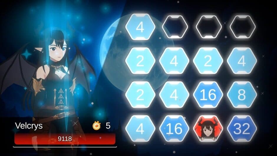 Battle Puzzle 2048: Queens of the Abyss screenshot 5