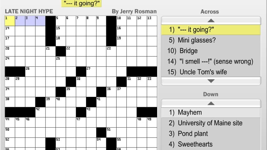 Infinite Crosswords screenshot 2
