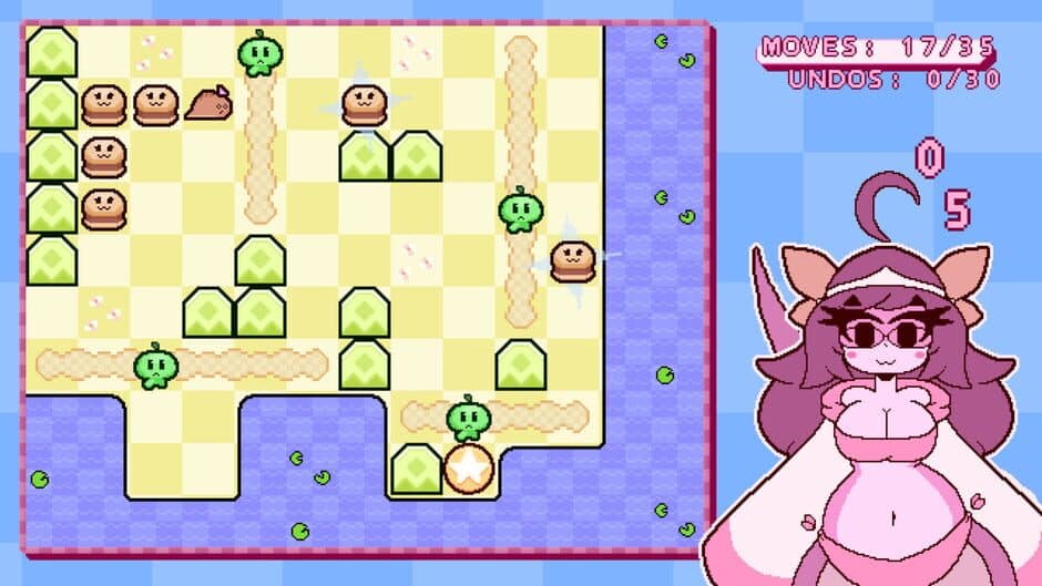 Giant Snake Girl Wants the Burger! screenshot 2