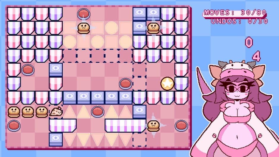 Giant Snake Girl Wants the Burger! screenshot 3