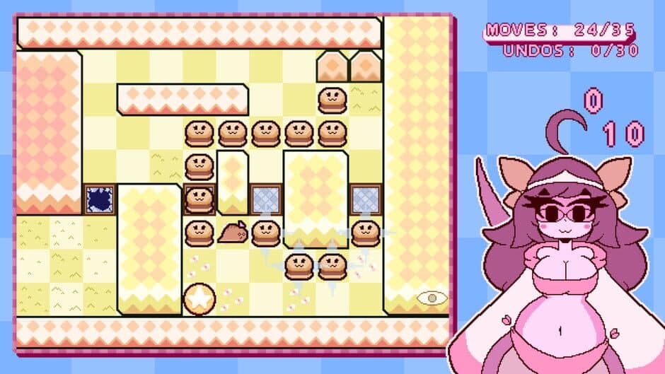 Giant Snake Girl Wants the Burger! screenshot 6