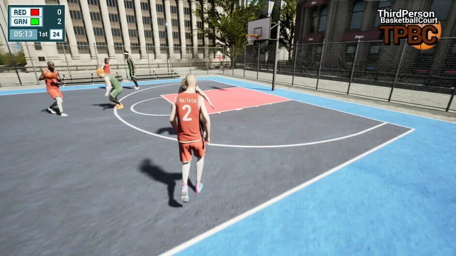 Third Person Basketball Court screenshot 3