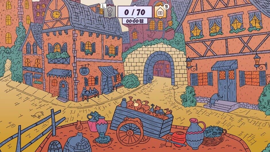 Cats Visiting Cozy Town screenshot 4