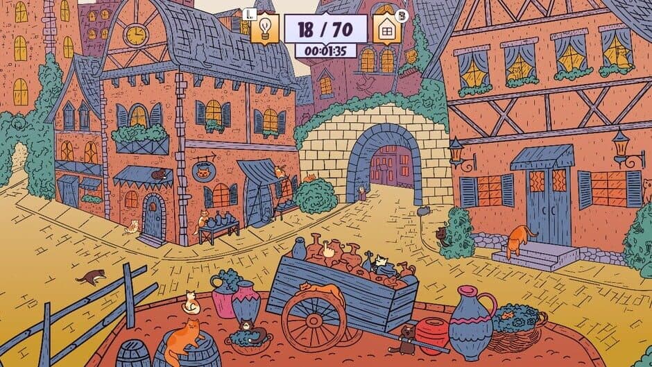 Cats Visiting Cozy Town screenshot 5
