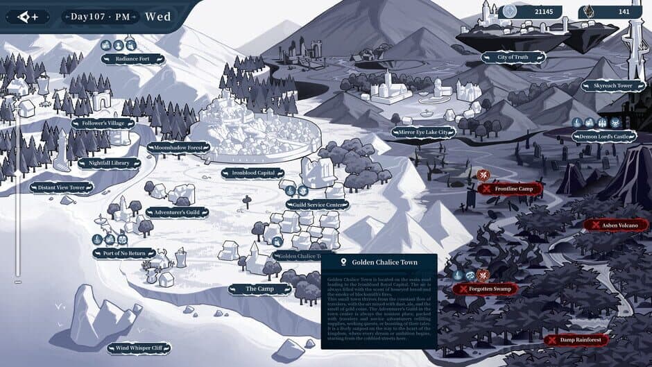 The Noexistencen of Morphean Paradox: The Forest of Silver Shallots screenshot 2