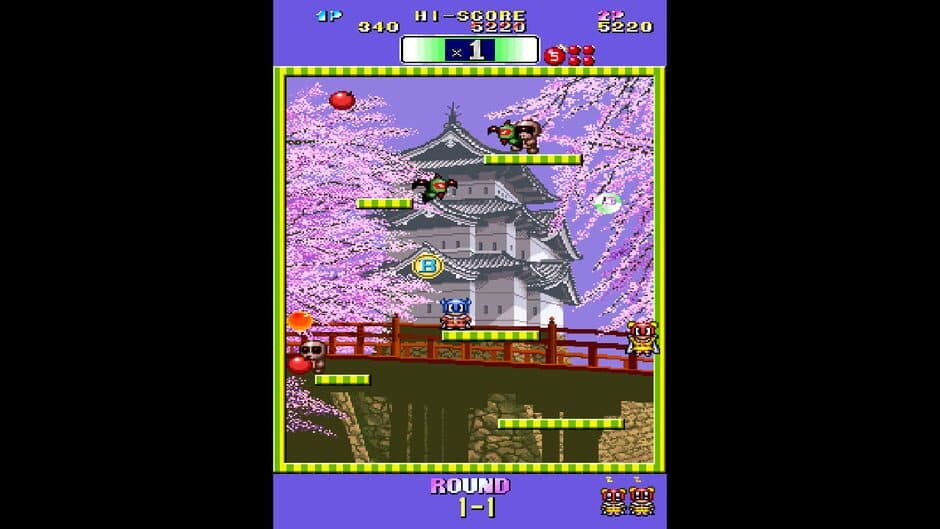 Arcade Archives: Bomb Jack Twin screenshot 2