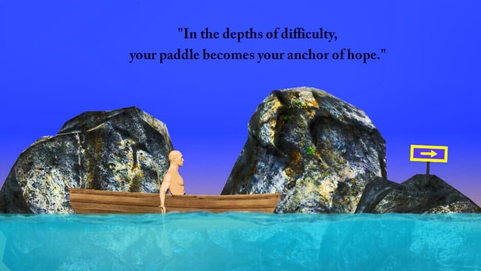 Let me Paddle : Difficult Boat Paddling Game screenshot 1