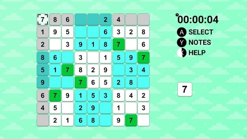 Sudoku screenshot 2