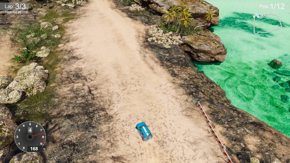 Retrowave Barro Crazy Drift screenshot 1