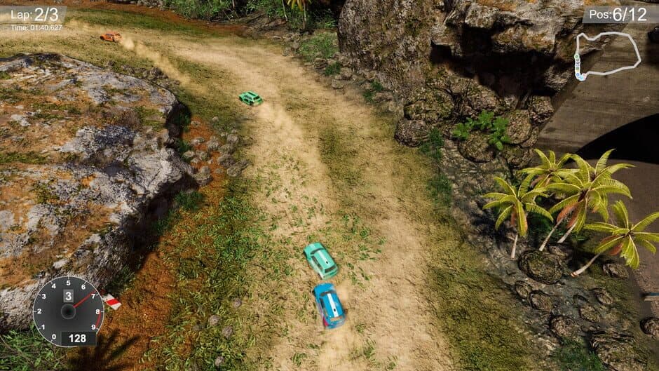 Retrowave Barro Crazy Drift screenshot 3