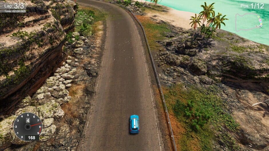 Retrowave Barro Crazy Drift screenshot 4