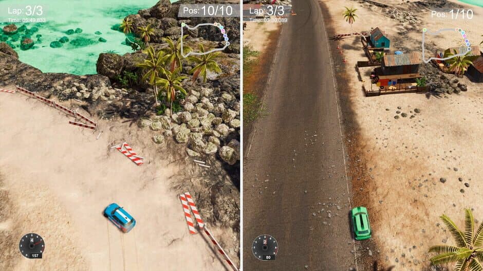 Retrowave Barro Crazy Drift screenshot 6